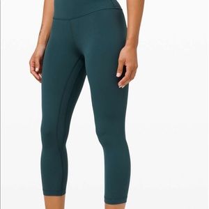 lululemon Align Crop- Submarine Size 8